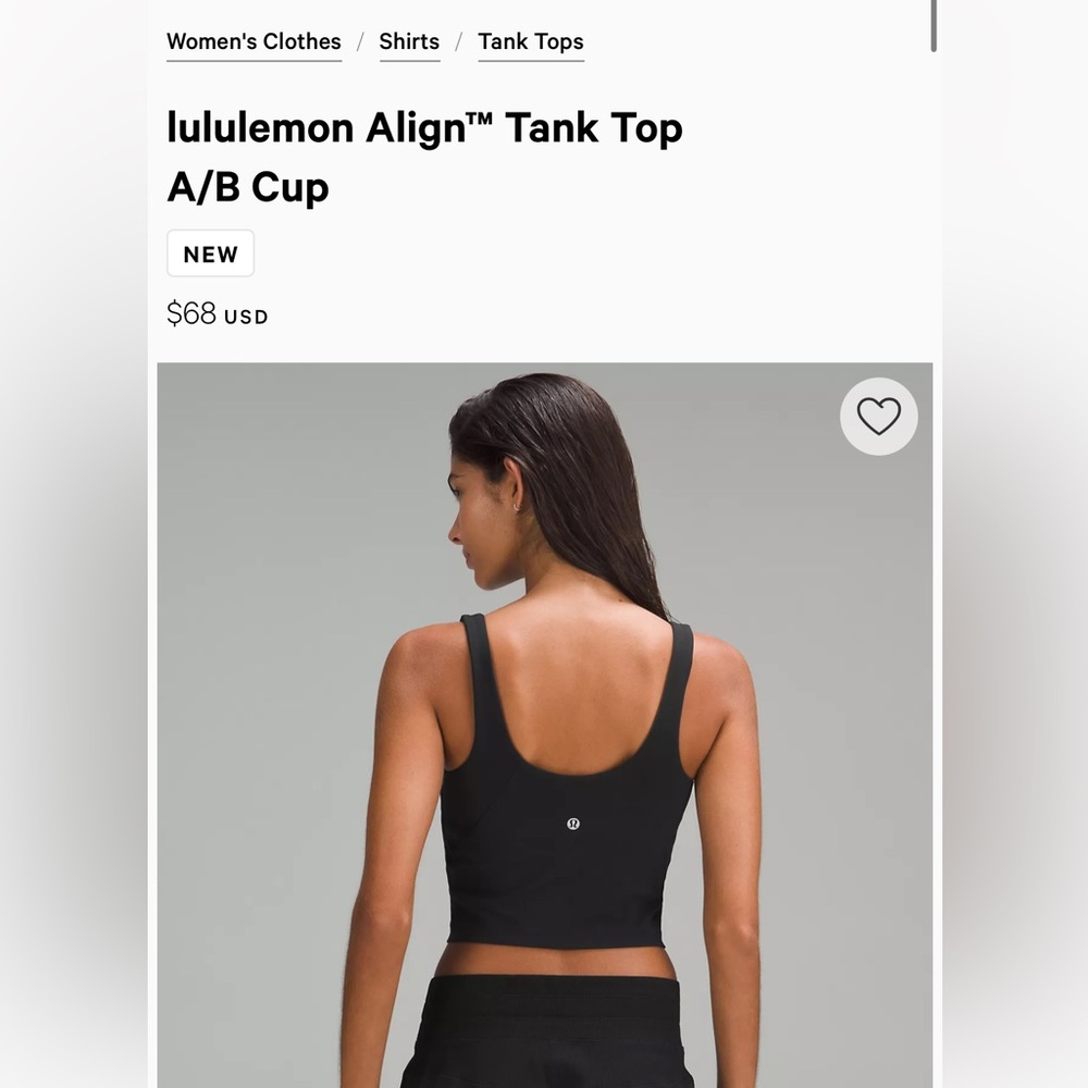 Lululemon Align Tank Top